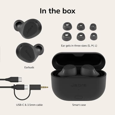 Jabra Elite 8 Active Gen. 2 helt trådløse in-ear hodetelefoner (sort)