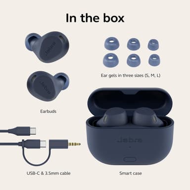 Jabra Elite 8 Active Gen. 2 helt trådløse in-ear hodetelefoner (navy)