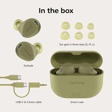 Jabra Elite 8 Active Gen. 2 helt trådløse in-ear hodetelefoner (olive)