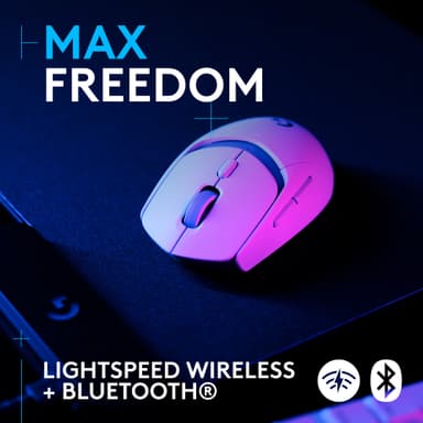 Logitech G G309 gamingmus (hvit)