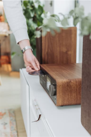 Pure Classic Stereo micro Hi-Fi system (kaffe)