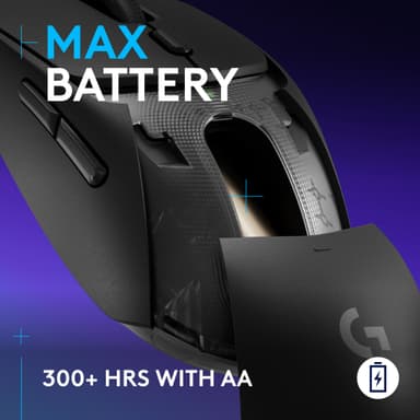 Logitech G G309 gamingmus (sort)