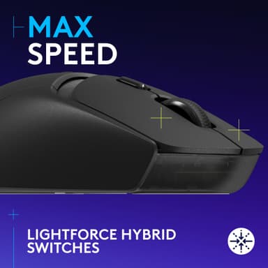 Logitech G G309 gamingmus (sort)