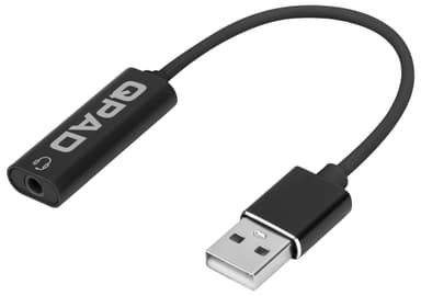 QPAD QH25 gaming headset (sort)