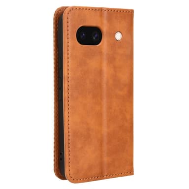 Til Google Pixel 8a Lommebok-deksel Eksklusiv - Brun