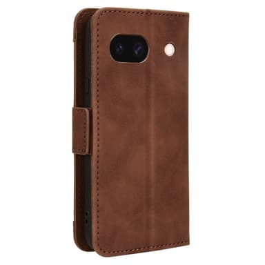 Til Google Pixel 8a Lommebok-deksel med Kortholder - Brun