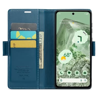 CASEME Lommebok-deksel til Pixel 8a - Blå