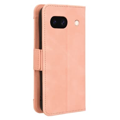 Til Google Pixel 8a Lommebok-deksel med Kortholder - Rosa