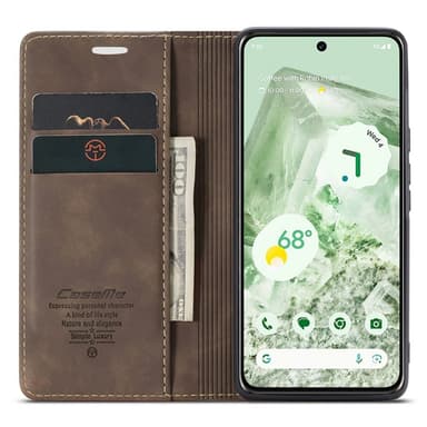 CASEME Lommebok-deksel til Pixel 8a - Kaffe