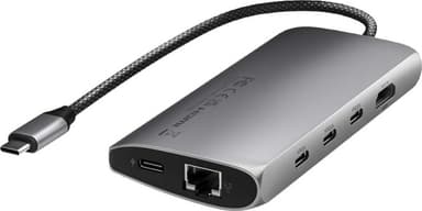 Satechi USB-C 8K Ethernet V3 Multiport USB hub (Space Grey)