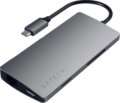Satechi USB-C 4K Ethernet V2 Multiport USB hub (Space Grey)