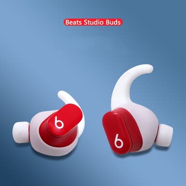 Silikon-øredeksel for Beats Studio Buds Hvit