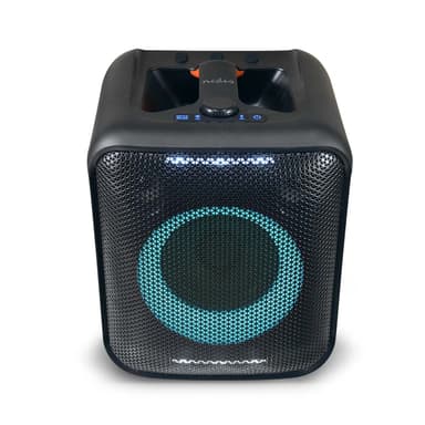 Nedis Bluetooth® Party Speaker | Maksimal batteritid: 5 timer | 150 W | Bære håndtak | Party lys | Linkable | Equalizer | Oransje / Sort