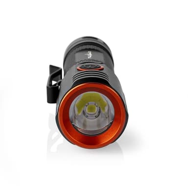 Nedis LED lommelykt | Batteri drevet | 3.7 V DC | 20 W | N/A | batterier følger med | Oppladningsbar | Nominell lysfluks: 2000 lm | Lysrekkevidde: 180 m | Strålevinkel: 10 °
