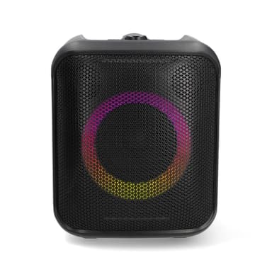 Nedis Bluetooth® Party Speaker | Maksimal batteritid: 5 timer | 150 W | Bære håndtak | Party lys | Linkable | Equalizer | Oransje / Sort