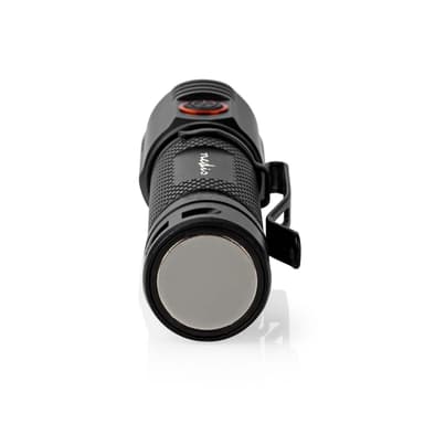 Nedis LED lommelykt | Batteri drevet | 3.7 V DC | 20 W | N/A | batterier følger med | Oppladningsbar | Nominell lysfluks: 2000 lm | Lysrekkevidde: 180 m | Strålevinkel: 10 °