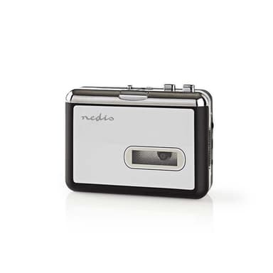 Nedis kassett Converter | Portable | Koblingsutgang: 1x 3.5 mm / 1x Mini USB | Tilbehør: USB-Cable | Batteri drevet / USB-Strøm