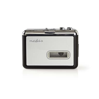 Nedis kassett Converter | Portable | Koblingsutgang: 1x 3.5 mm / 1x Mini USB | Tilbehør: USB-Cable | Batteri drevet / USB-Strøm