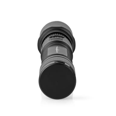 Nedis LED lommelykt | Batteri drevet | 3.7 V DC | 10 W | N/A | batterier følger med | Oppladningsbar | Nominell lysfluks: 1000 lm | Lysrekkevidde: 110 m | Strålevinkel: 9.5 °