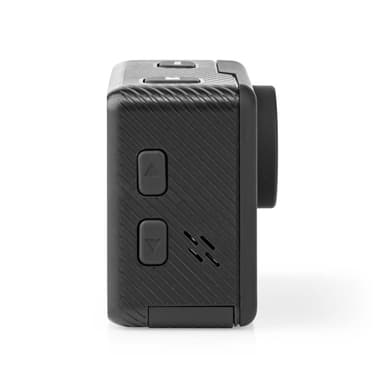 Nedis handling Cam | Dobbel Skjerm | 4K@30fps | 16 MPixel | Vanntett opptil: 30.0 m | 90 min | Wi-Fi | App tilgjengelig for: Android™ / IOS | Montering inkludert | Sort