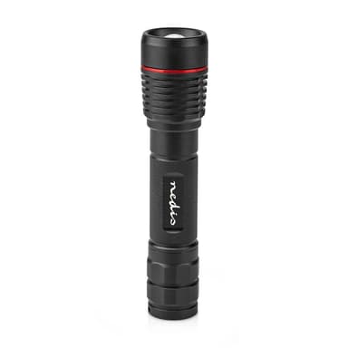Nedis LED lommelykt | Batteri drevet | 3.7 V DC | 10 W | N/A | batterier følger med | Oppladningsbar | Nominell lysfluks: 1000 lm | Lysrekkevidde: 200 m | Strålevinkel: 10 °