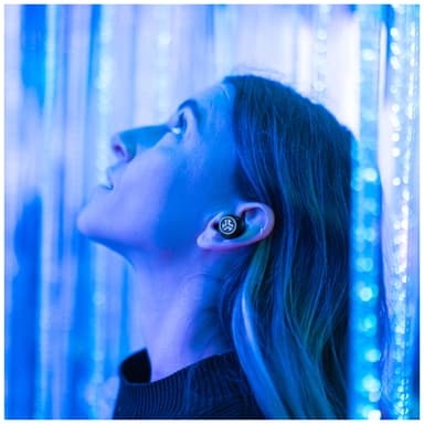 JLab Epic Lab Edition helt trådløse in-ear hodetelefoner (sort)