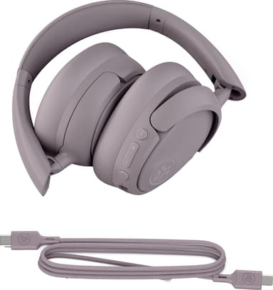 JLab JBuds Lux ANC trådløse around-ear hodetelefoner (mauve)