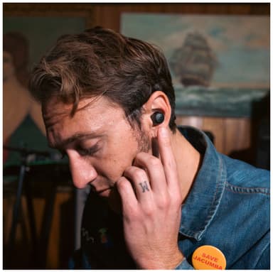 JLab JBuds ANC 3 helt trådløse in-ear hodetelefoner (sort)