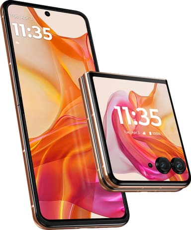 Motorola Razr 50 Ultra 5G smarttelefon 12/512 (Peach Fuzz)