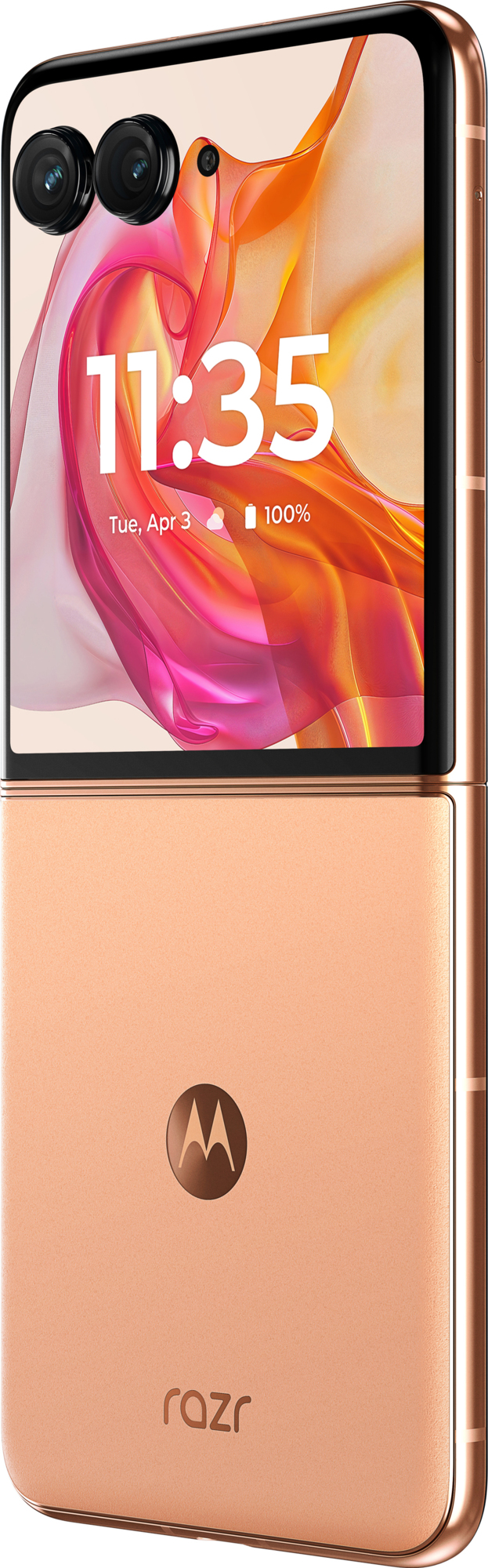 Motorola Razr 50 Ultra 5G smarttelefon 12/512 (Peach Fuzz)