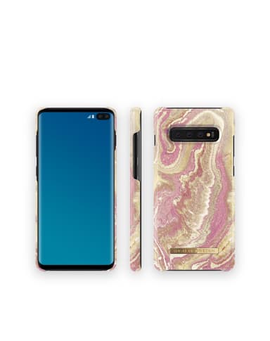 Fashion Case Galaxy S10+ Golden Blush Marble
