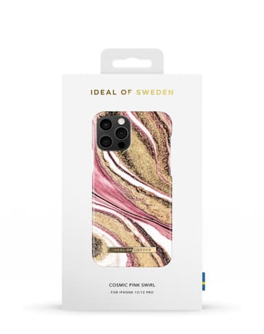 Printed Case iPhone 12/12P Cosmic Pink Swirl