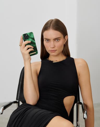 Fashion Case iPhone 12 MINI Emerald Satin