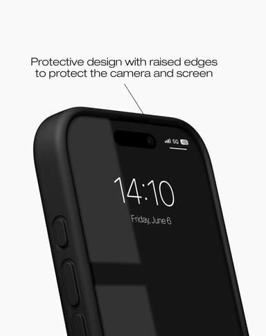 Silicone Case iPhone 16 Black