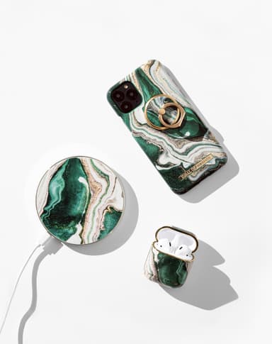 Fashion Case Galaxy S10+ Golden Jade Marble