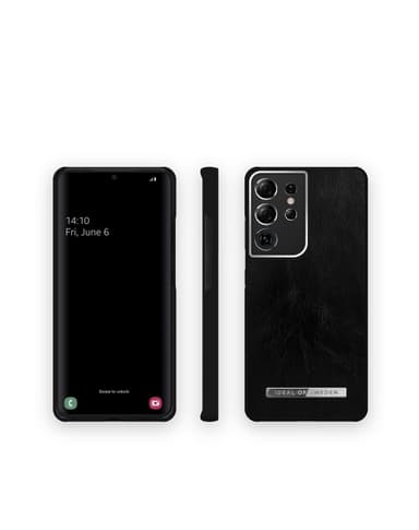 Atelier Case Galaxy S21 Ultra Glossy Black Silver