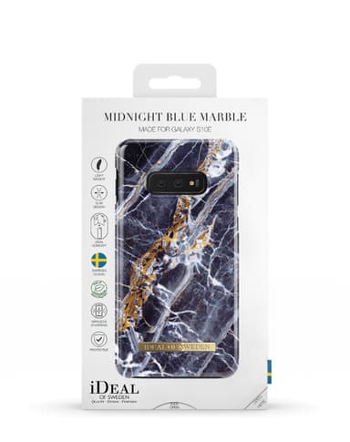Fashion Case Galaxy S10E Midnight Blue Marble