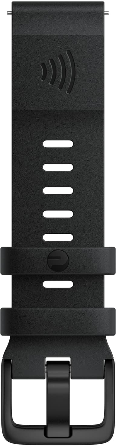 Polar Payment klokkereim 20 mm S-L (sort)