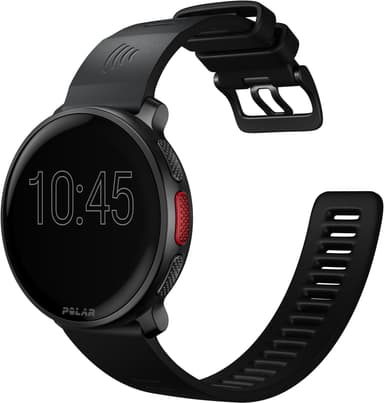 Polar Payment klokkereim 22 mm S-L (sort)