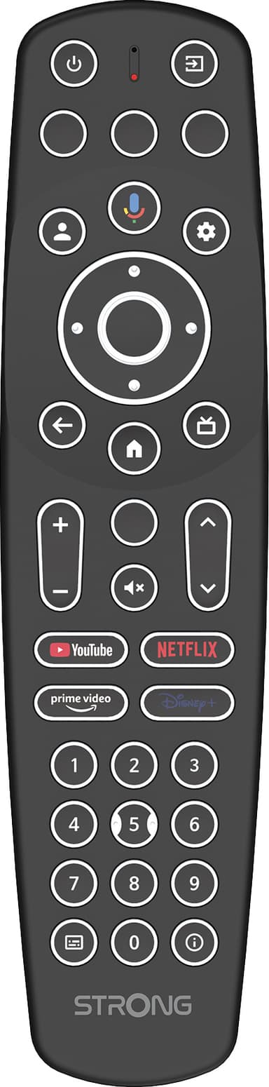 Strong Leap S3 Pro Google TV Box 4K UHD strømmeenhet (sort)