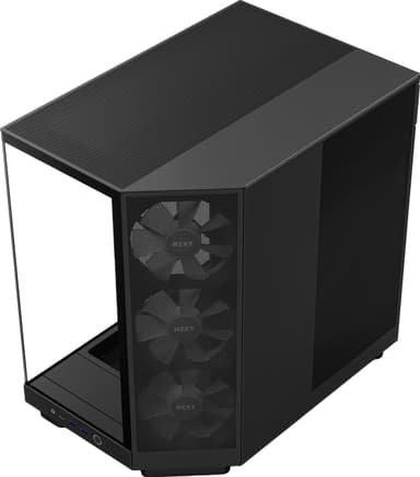NZXT H6 Flow RGB 2024 PC-kabinett (sort)