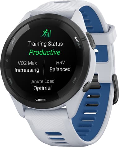 Garmin Forerunner 265 sportsklokke (hvit)
