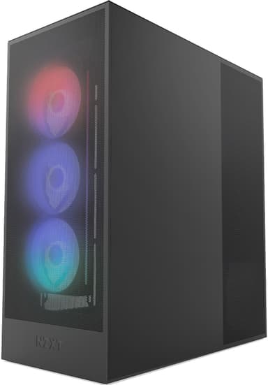 NZXT H7 Flow RGB 2024 PC-kabinett (sort)