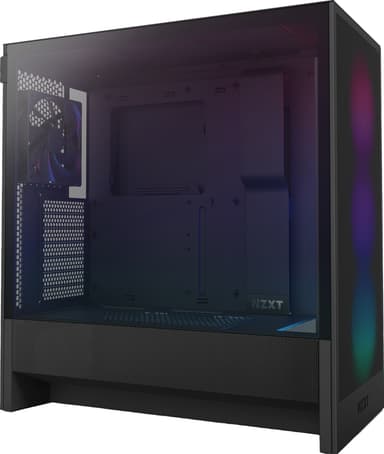 NZXT H5 Flow RGB 2024 PC kabinett (sort)
