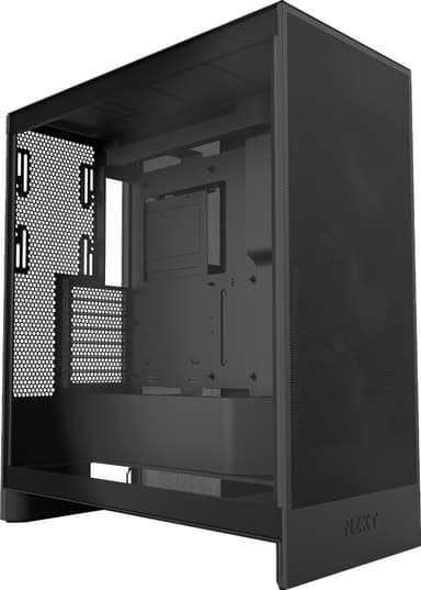 NZXT H7 Flow 2024 PC kabinett (sort)