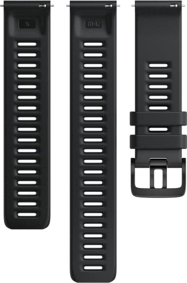 Polar Payment klokkereim 22 mm S-L (sort)