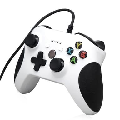 Trådad handkontroll till Xbox One/One S/One X, Vit