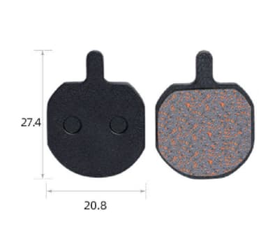 Skivebremseklosser TP-04B for Hans MX3, MX4, MX5, CX5, Helix3, X5