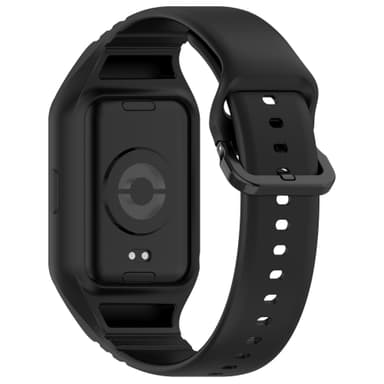 Silikon integrert klokkerem for Xiaomi Mi Band 8 Pro Sort