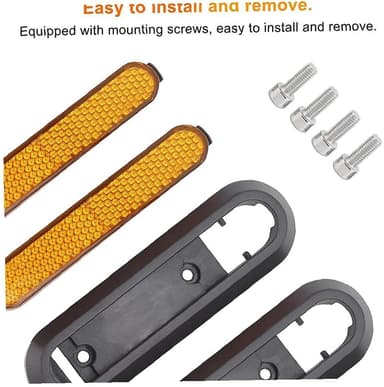 Reflekterende navbeskyttelse for hjul Xiaomi M365 / Pro2 / 1S elektrisk sparkesykkel